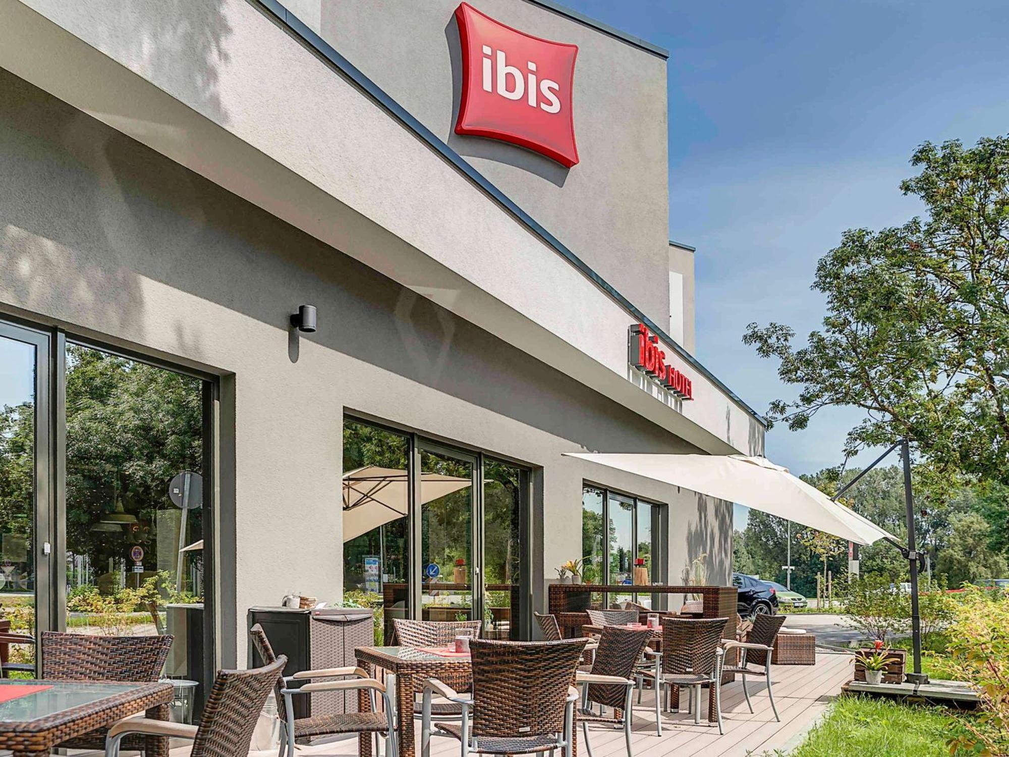 Hotel Ibis Muenchen Airport Sued Hallbergmoos Exterior foto